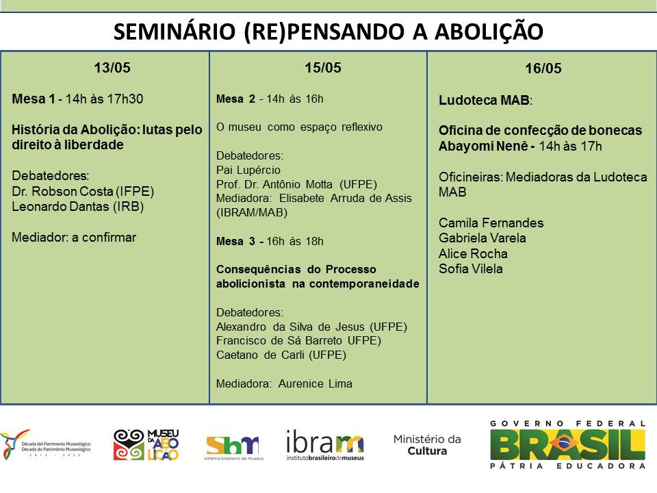 Seminario Repensando a Abolicao